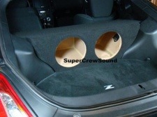 Nissan 370Z Dual Subwoofer Enclosure